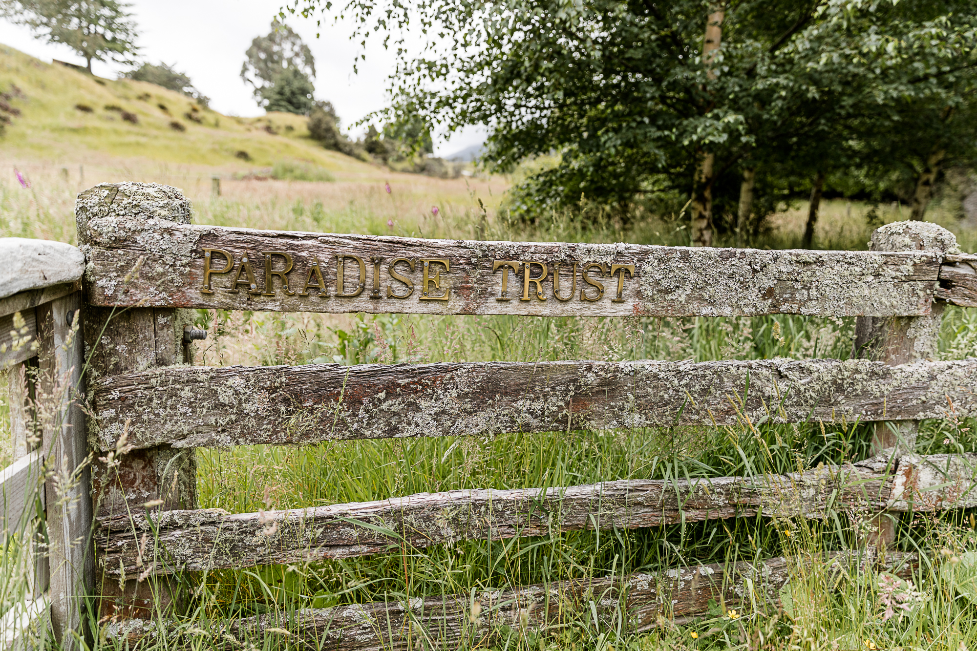 Paradise Trust Front Gate