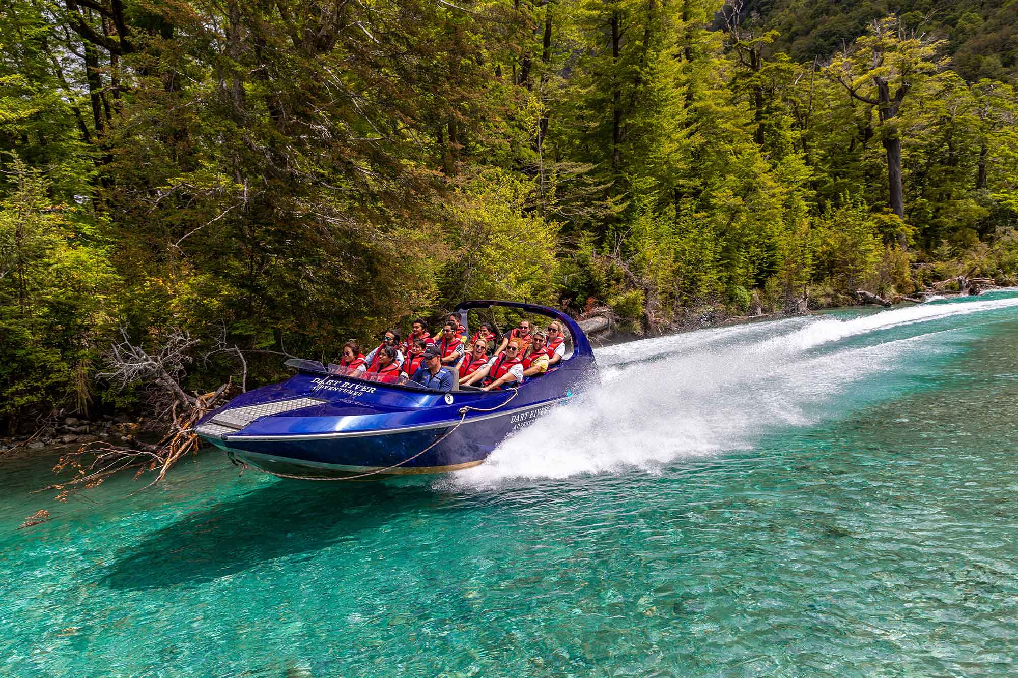 Dart River Wilderness Jet  - Stay at Paradise Trust